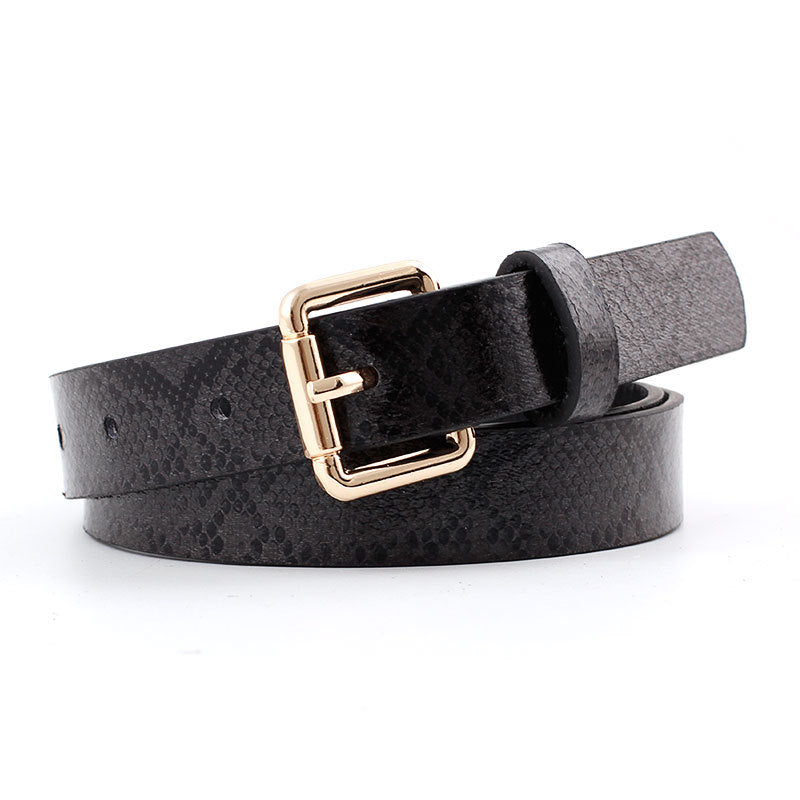Vintage thin belt