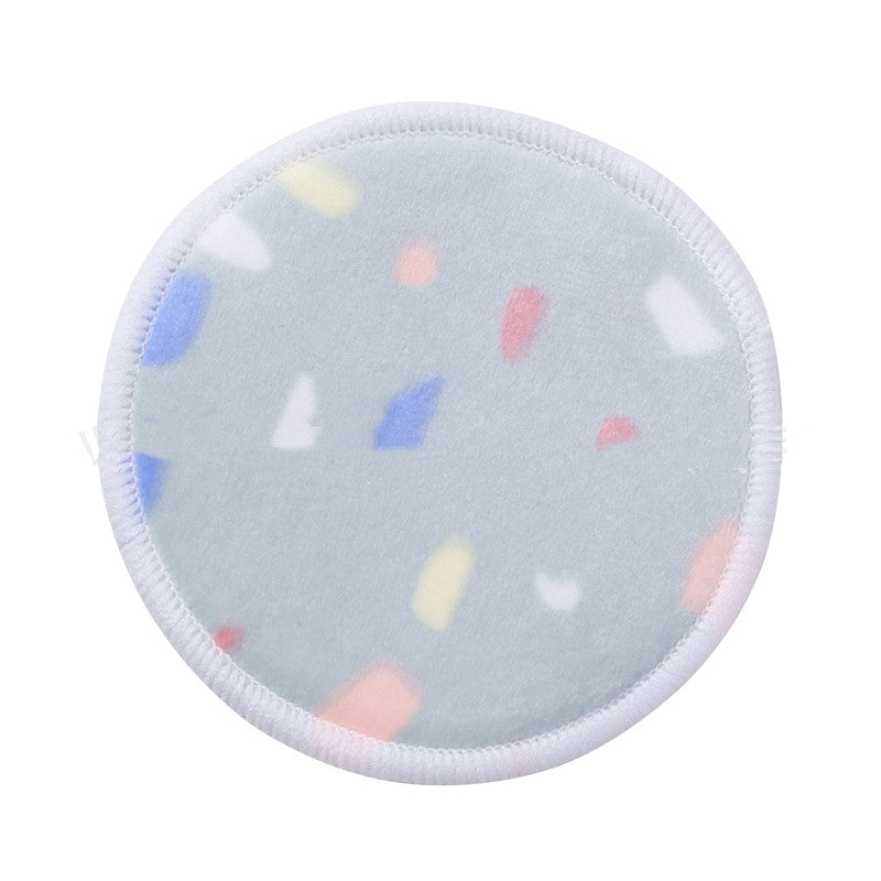 Fashion Velvet Bamboo Fiber Makeup Remover Pad
