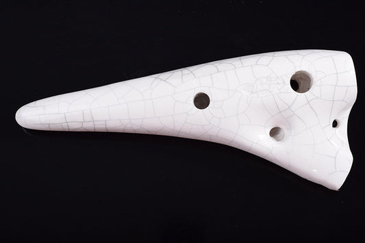 Submarine small Ocarina 12 hole treble C adjustable porcelain flute