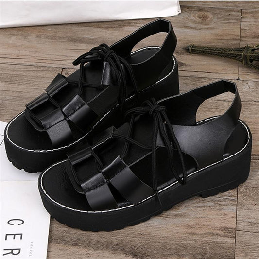 Women's shoes wild casual fish mouth student sandals women