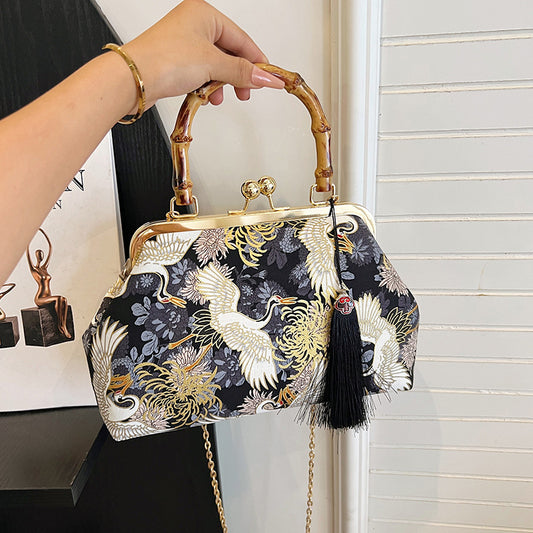 New Ethnic Style Fashion Clutch Bag Beautiful Portable