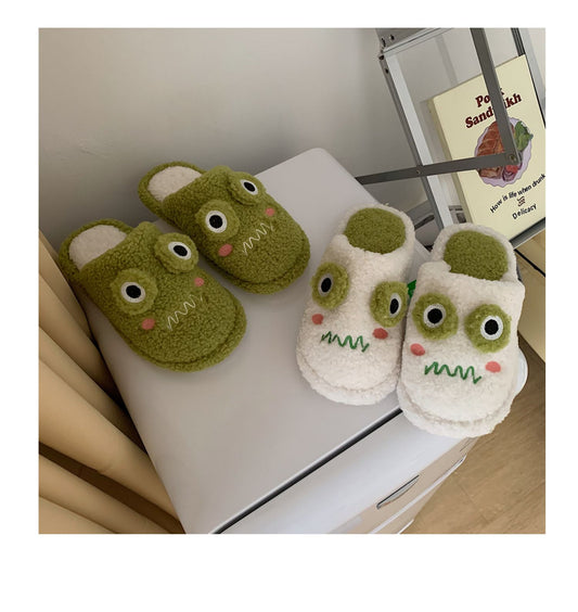 Cute Cartoon Plush Anti-skid Indoor Shoes
