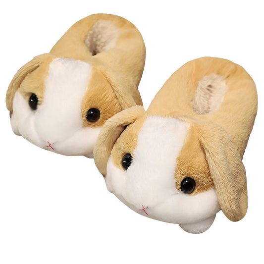 Women's Cute Home Cotton Slippers Men's
