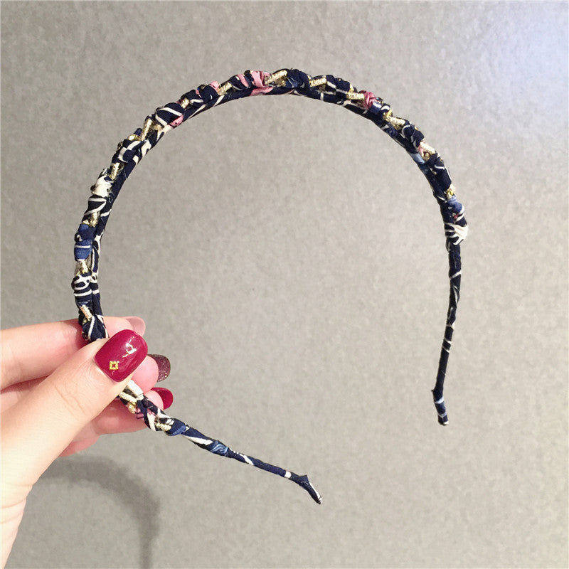 Simple Personality Wild Retro Chain Rhinestone Headband