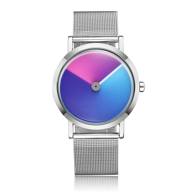 Gradient quartz watch