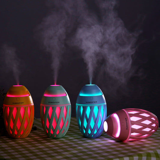 USB luftfugter LED elektrisk aroma diffuser