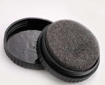 Horse hair brush soft fur shoe polish black mane brush shoes shoes cleaning shoes set shoe polish tools