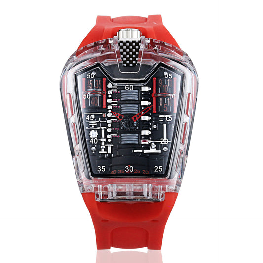 Creative barrel-type non-mechanical watch