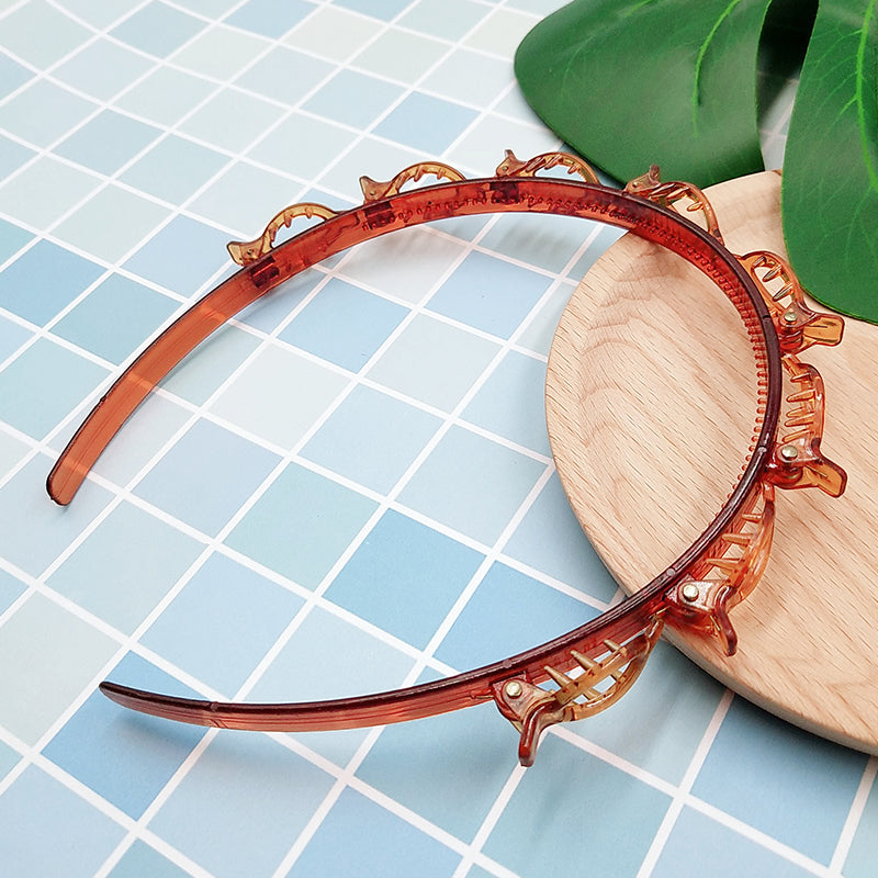 Hollow woven headband