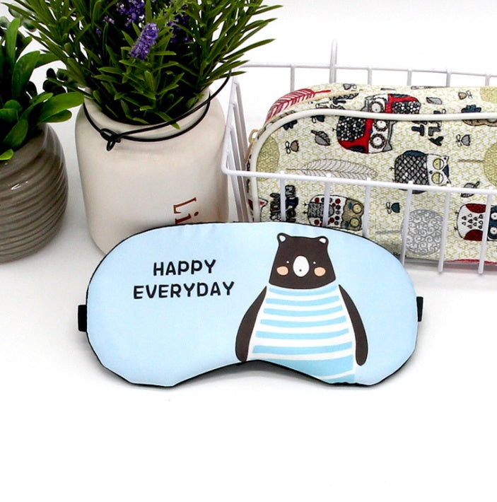 Sleeping Mask Eyepatch Eye Cover Cotton Creative Lovely Cartoon For