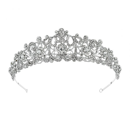 European and American Retro Bridal Crown Diamond Headband