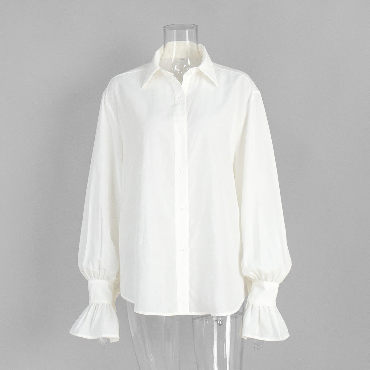 Commuter Tencel Cardigan Top Loose Casual Shirt For Women