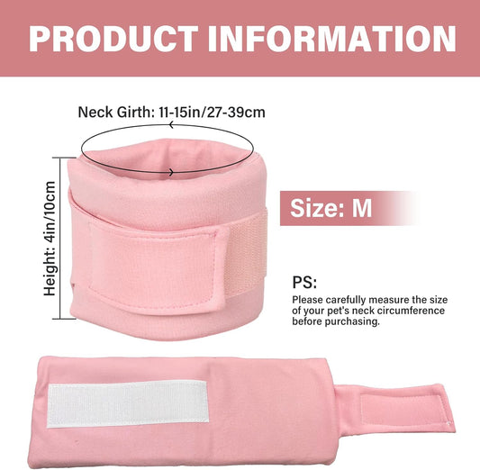 Cat Cone Collar Neck Brace Cat Dog After Surgery Recover Collar Soft Cat Cone Collar Provide Powerful Support For The Neck