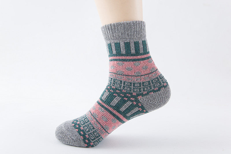 Thick And Warm Women's Rabbit Wool Socks For Autumn And Winter