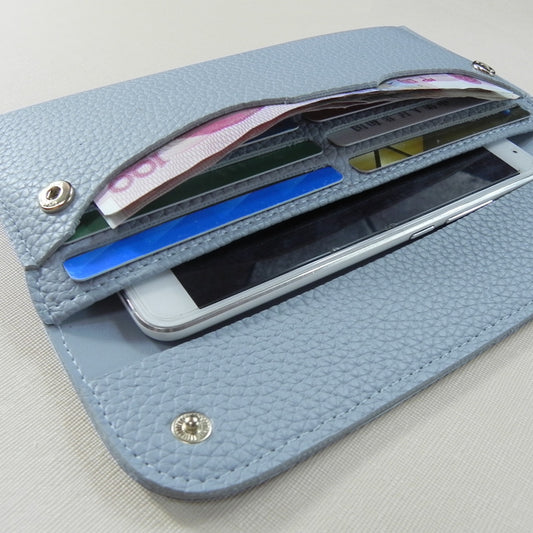 New Women's Bag Women's Long Purse Simple Buckle Card Wallet