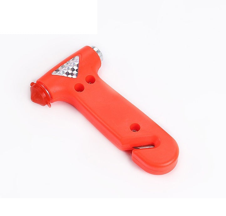 Multifunctional two-in-one car safety hammer