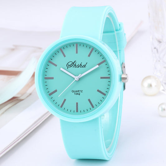 Jelly Waterproof Women's Quartz Watch