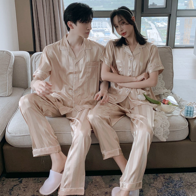 Summer Silk Men's Suit Spring And Autumn