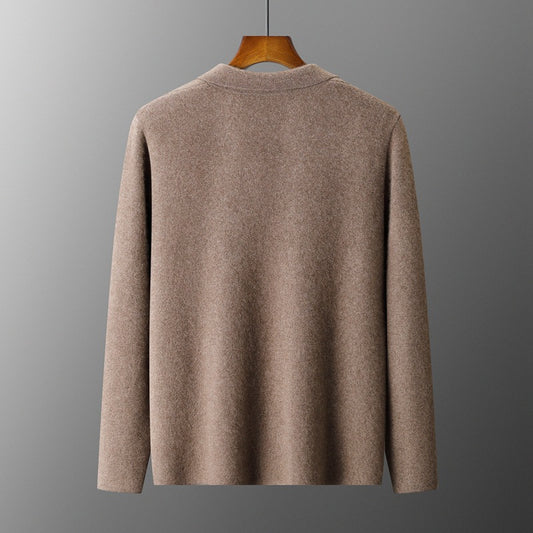 Wool Cardigan Suit Lapel Loose Fashionable Jacket