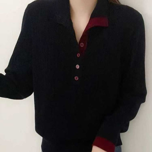 Women's Vertical Bedford Cord Sweater