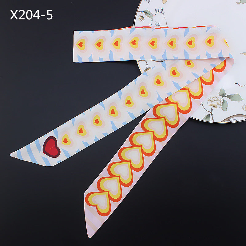 Korean love hair ribbon streamer