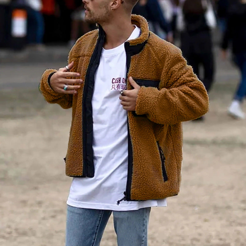 Loose And Fashionable Cashmere Cardigan Jacket