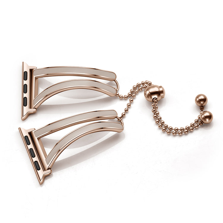 Suitable For Watch Strap Female Rose Gold Stainless Steel