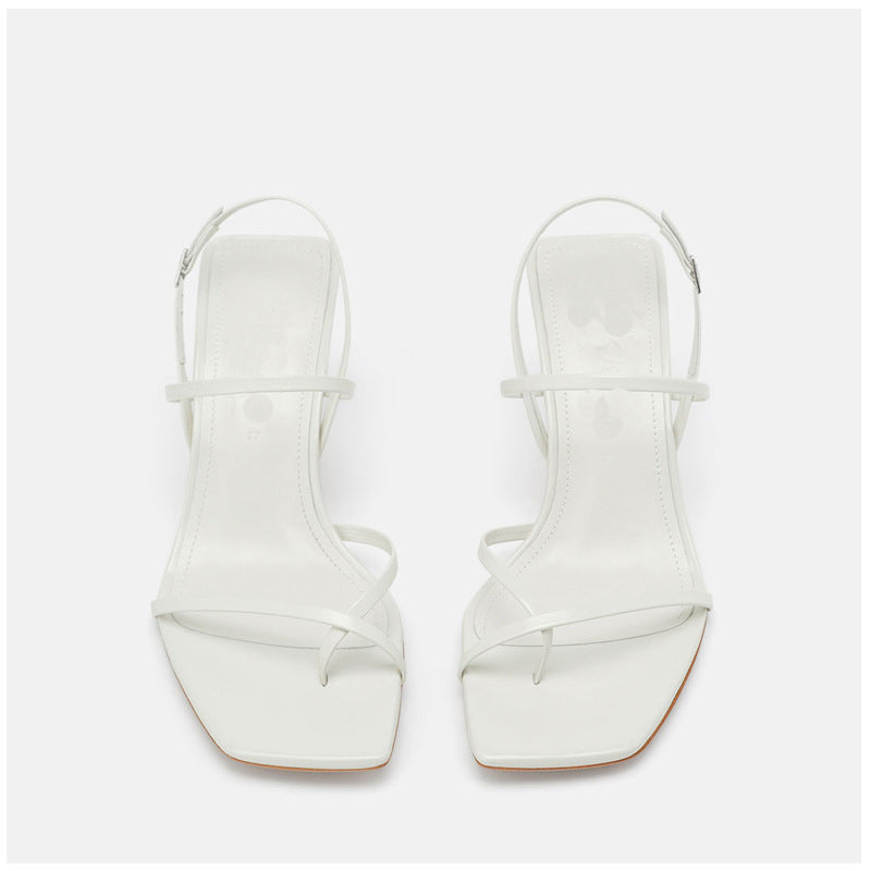 Student Flip Flops Roman High Heel Sandals