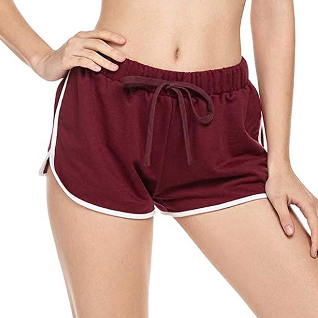 Explosion Style Ladies Solid Color Casual Shorts