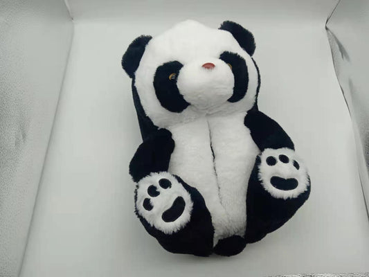 Fashion Trend Cute Panda Slippers Doll