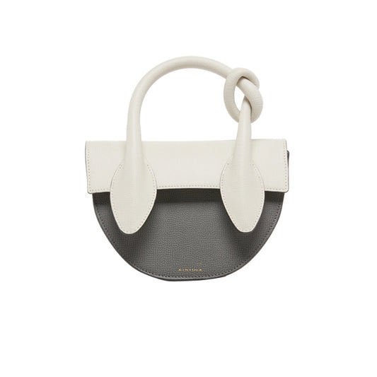 Trendy Color Matching Twisted Rope Knot Shoulder Messenger Bag