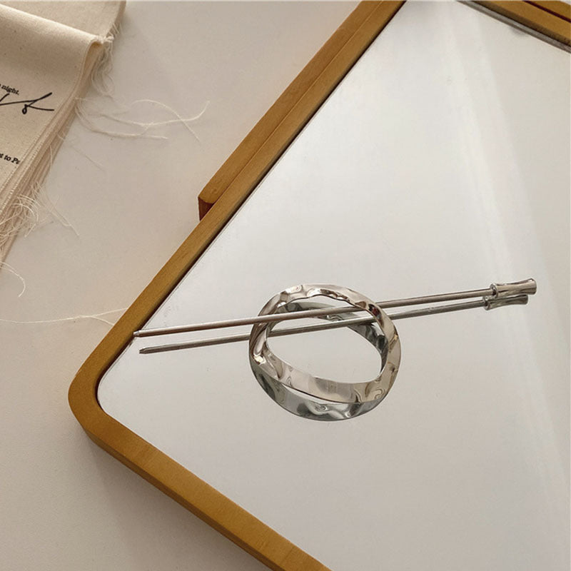 Simple Metal Wind Joker Fashion Dish Hair Hairpin