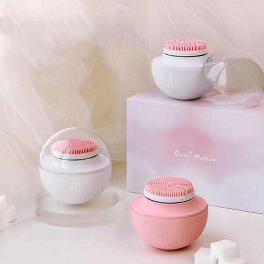 Electric Face Washing Instrument, Ultrasonic Beauty Instrument, Facial Pore Cleaner