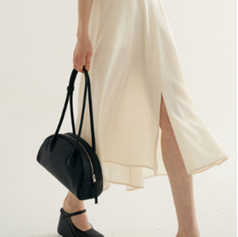 Semi-circular Fashion Large-capacity Shoulder Handbag