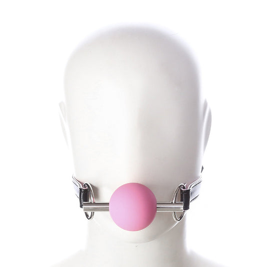 Fine New Silicone Solid Ball With Steel Pipe Plug