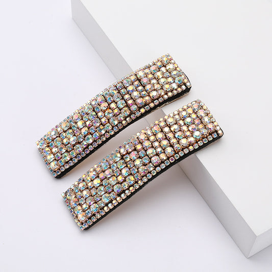 Creative Flannel Rhinestone Full Rhinestone Hairpin Set