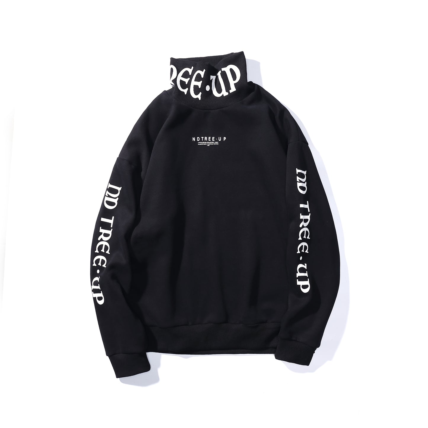 Loose Inside Plus Velvet Hip-hop Turtleneck Sweater