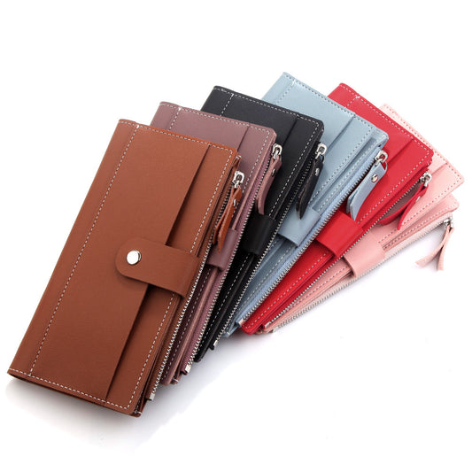 New Ladies Wallet Long Mobile Phone Bag Multifunctional Clutch