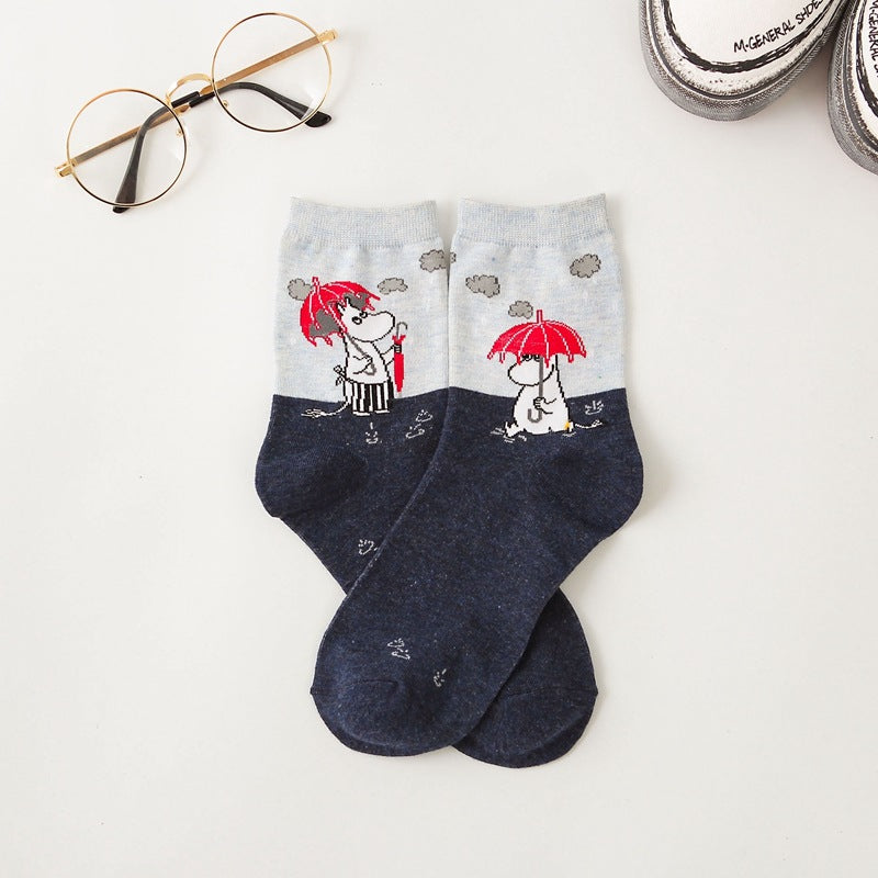 Medium Tube Women's Socks Cotton Women's Socks