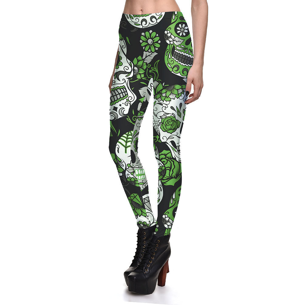 Quick-Drying And Breathable Digital Printed Yoga Pants