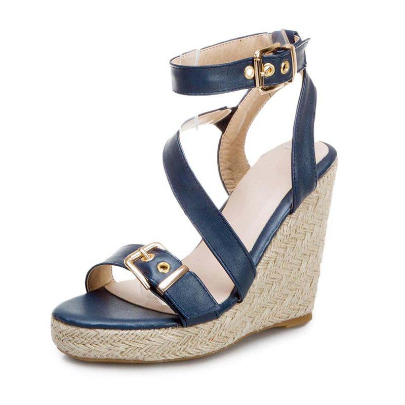 Fashion Women's Open Toe Wedge Platform Sandals