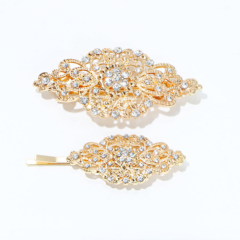 European And American New Retro Pearl Hairpin Women