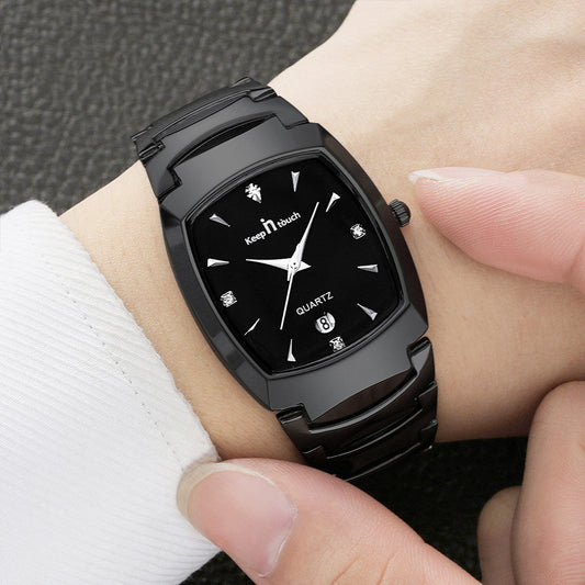 Ladies Tungsten Steel Couple Watch