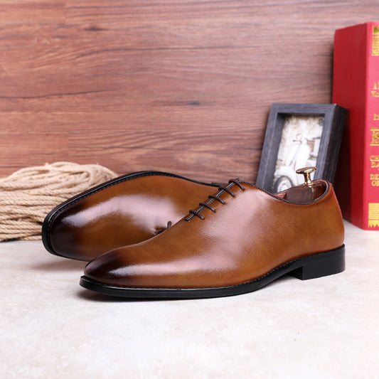 Herre Business Casual-sko i Koskind med Gummisål