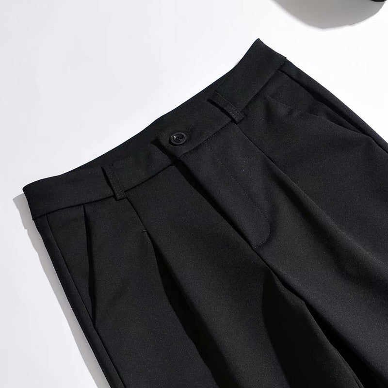 Summer Slim And Comfortable All-Match Stretch Casual Five-Point Pants