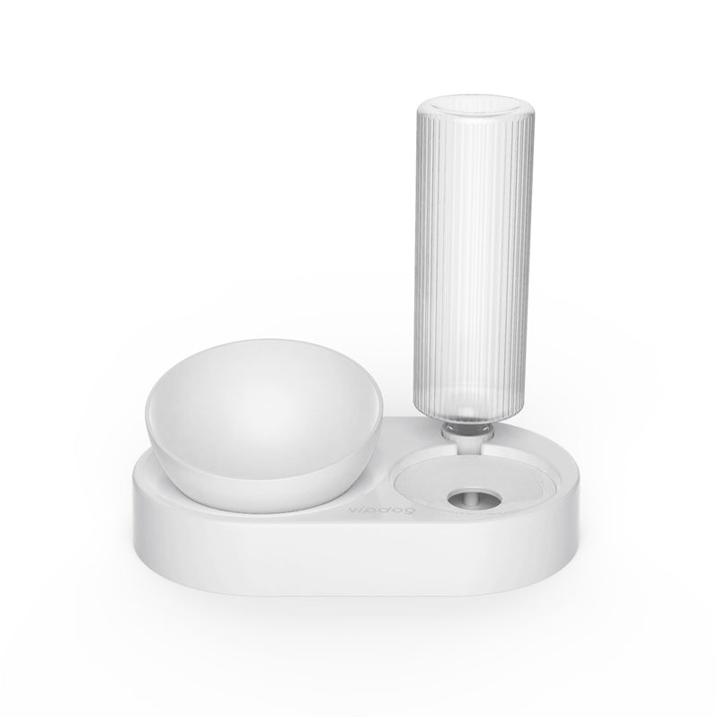 Eat And Drink Water Dog Food Bowl Automatic Drinking Prevent Overturning Protect The Cervical Spine Prevent Choking Pet Rice Bowl