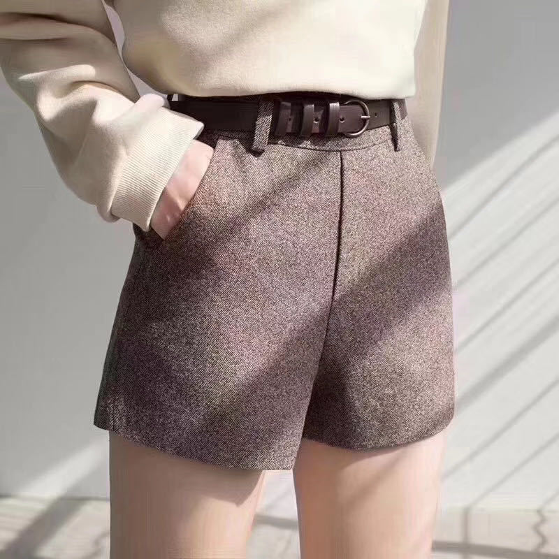 Fashion High-waist Bottoming Casual Wide-leg Pants