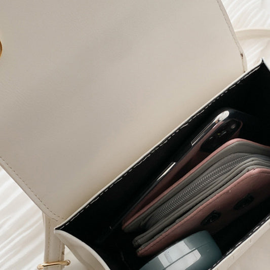 Fashion All-Match Portable Pattern One-Shoulder Small Square Bag
