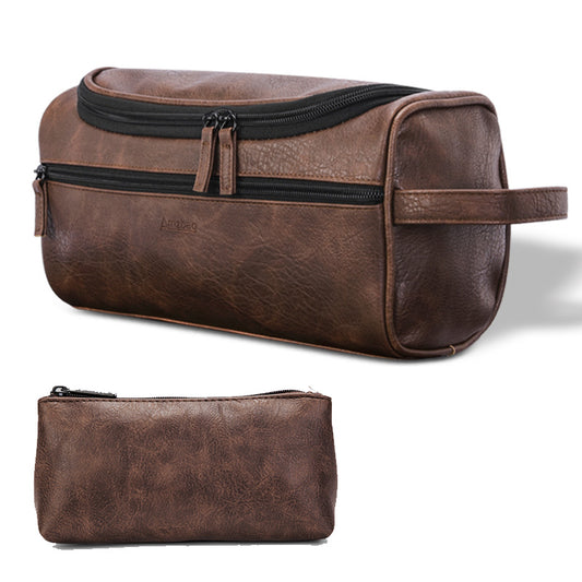 Multifunctional Waterproof Leather Storage Bag