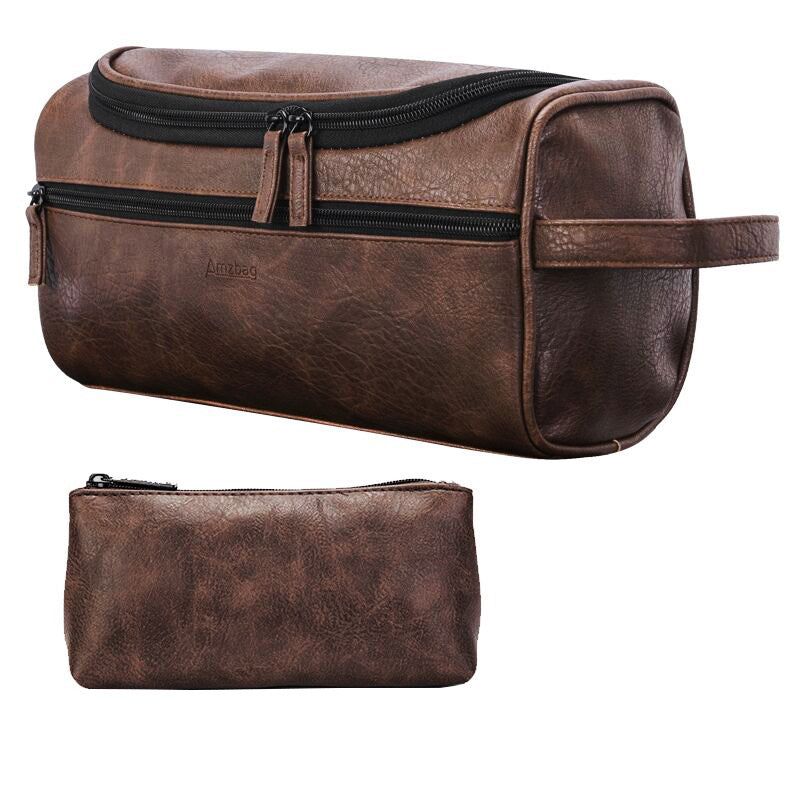 Multifunctional Waterproof Leather Storage Bag